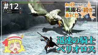 #12【MH3G/HD】あの日砕けなかった黒曜石を砕きに来ました。【VOICEROID実況】村☆５迅速の騎士・ベリオロス編