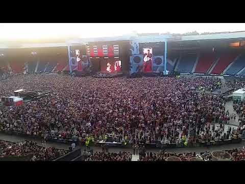 Ed sheeran live Hampden Park 2018 Ed sheeran live Hampden Park 2018