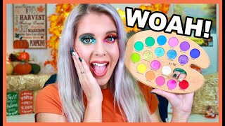 NEW GLAMLITE PAINT PRO PALETTE || NO BULLSH*T HONEST REVIEW || IS IT ANY GOOD?! ||