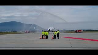 Primul avion pe Aeroportul International Brasov Ghimbav