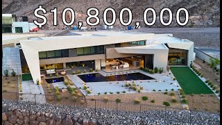 Inside a $10,800,000 Luxury Las Vegas Mansion with City Views!