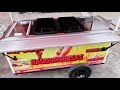 CARRITO DE HOT DOGS, HAMBURGUESAS Y PAPAS FRITAS | MODELO: HD03 | GRUPO HALLEY