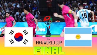 SOUTH KOREA vs ARGENTINA - Final FIFA World Cup 2026 | Full Match All Goals | Football Match