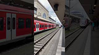 SNCF TGV 4705 310010 inOui Einfahrt Mannheim Hbf #shorts 도이치반  德國鐵路 डॉयचे बान