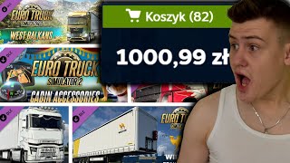 WYDAŁEM 1000zł na DLC do Euro Truck Simulator 2 - CO WARTO KUPIĆ ??