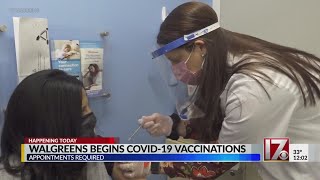 COVID-19 vaccinations begin at Walgreens: What you need to know