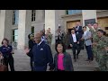 u.s. air force chief of staff general charles q brown jr received a traditional pentagon clap out