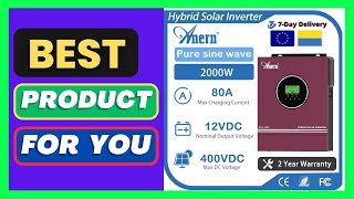 Anern 2000W Hybrid Solar Inverter 220V 12V