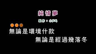 (演唱版)葉啟田-純情夢(DIY卡拉OK字幕)