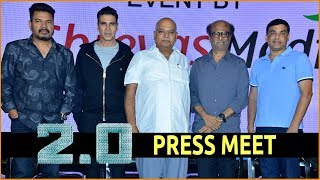 2 0 Movie Grand Press Meet | Rajinikanth,Akshay Kumar, Shankar | Shalimarcinema