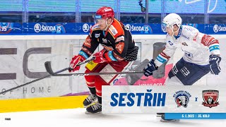 Sestřih utkání: 35. kolo: HC Škoda Plzeň - Mountfield HK