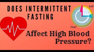 What Doctors Don't Tell You About Intermittent Fasting for High Blood Pressure