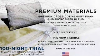 Adjustable Memory Foam Pillow