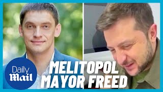 Moment Zelensky phones freed Melitopol mayor | Russia-Ukraine war