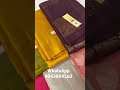 Single colour Pure soft silk sarees