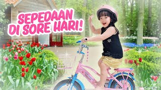 AKHIRNYA YUKA-CHAN UDAH BISA MAIN SEPEDA! | vlog