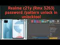 Realme c21y (Rmx 3263) password /pattern unlock in unlocktool