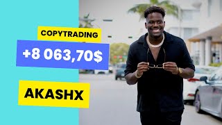 $8,063.70 from AkashX