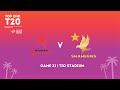 2024 Top End T20 Series: Match 21 | Melbourne Renegades v Pakistan Shaheens