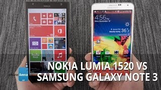 Nokia Lumia 1520 vs Samsung Galaxy Note 3