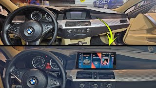 I UPGRADE My Friend's BMW 530D with a FLOATING ANDROID SCREEN! 🚗🔥