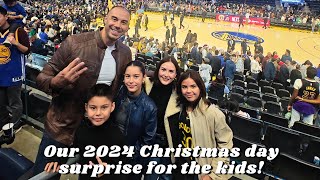 Our 2024 Christmas day surprise for the kids!