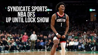 NBA DFS Up Until Lock (Thursday 01/30/2025)