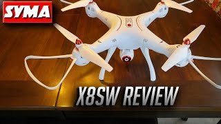 SYMA NEWEST X8 SERIES!!! X8SW w/FPV \u0026 Althold... Review \u0026 Flight Test