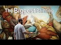 The Art of Reading Nature to Paint my Biggest Painting yet!