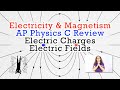 Electric Charges and Electric Fields - Review for AP Physics C: Electricity and Magnetism