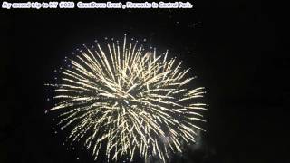 【NY#032】 セントラルパークで年越し花火　CountDown fireworks in central park,NY2016