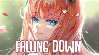 「Nightcore」→ Falling Down (Lyrics) by Hurshel