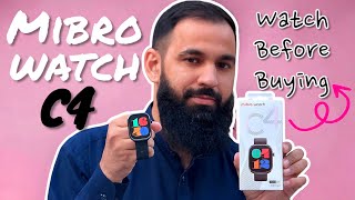 Mibro watch C4 Bluetooth calling smartwatch under 8000 rupees | Mibro C4 watch unboxing and review 😱