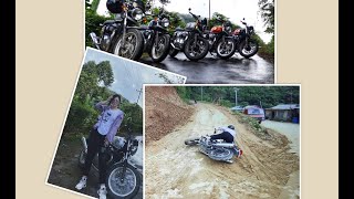 Phulpui Ride | Crash on Slippery | 28.8.2021