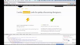 Testing CSS changes with Google Chrome
