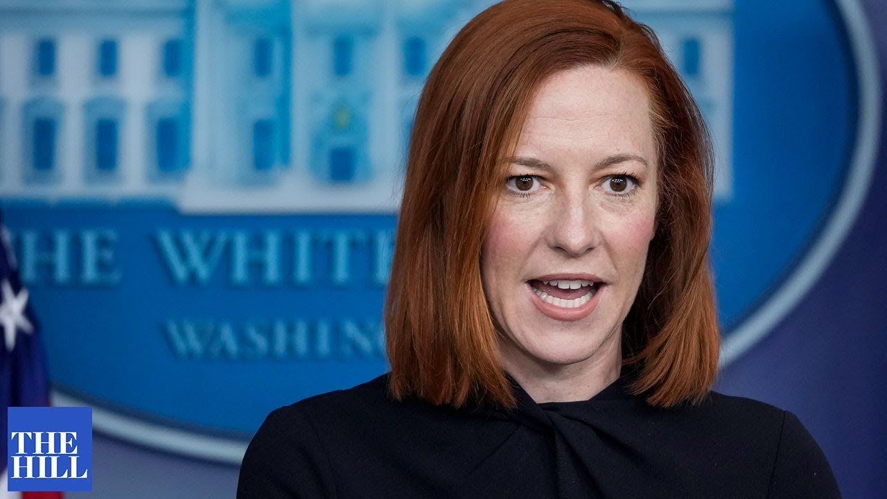 Jen Psaki Asked POINT BLANK If There Is A Crisis At The Border - YouTube