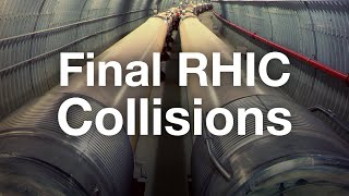 Final Collisions at the Relativistic Heavy Ion Collider