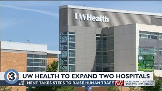 UW Health announces plans to expand University Hospital, East Madison Hospital