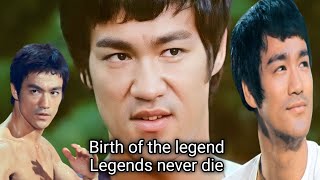 Bruce Lee / Birth of the legend / Legends never die / Tribute to Bruce lee #brucelee #yt #video
