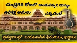 #చంద్రగిరి కోట లో అంతు చిక్కని రహస్యం #chandragiri fort #india #vlog