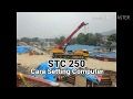 Setting computer CRANE SANY STC 250,STC500,STC550 di lokasi Proyek KCIC jakarta-bandung