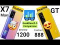 Realme GT vs Realme X7 Max GeekBench 5 Comparison which is best 🔥🔥🔥