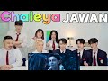 K-drama actors' reactions to Shah Rukh Khan's Bollywood MV🇮🇳Chaleya🇰🇷@UNNAMEofficial