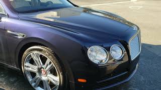 Detailing dirty bentley