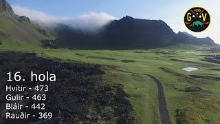 Every hole at Westman Islands Golf Club, Iceland