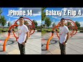 iPhone 14 vs Galaxy Z Flip 4 Camera Comparison