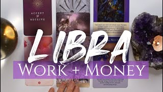 LIBRA TAROT READING | CAREER REINVENTION! UNLOCKING YOUR TRUE POTENTIAL! WORK + MONEY