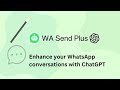 How to chat using ChatGPT on WhatsApp for FREE