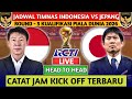 RESMI MAIN LEBIH AWAL. JADWAL TERBARU TIMNAS INDONESIA VS JEPANG DIKUALIFIKASI PIALA DUNIA 2026