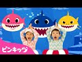 サメのかぞくたいそう | Baby Shark Dance | Youtube再生回数１位！ベイビーシャーク | 子供の歌 | ピンキッツ! 童謡と子どもの動画